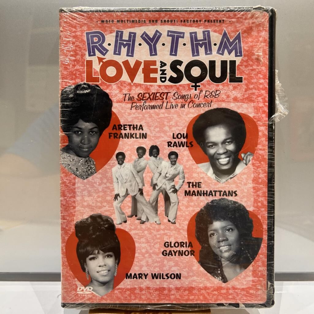 DVD ARETHA FRANKLIN , TEMPTATIONS GLORIA GAYNOR VD - Rhythm Love And Soul DVD