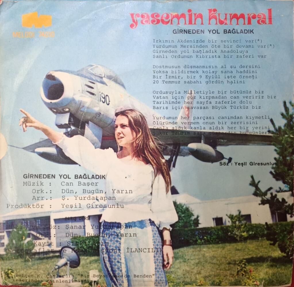 Yasemin Kumral – Girne'den Yol Bağladık / Barış Dersi 45'lik