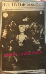 KASET Roxette ‎– Look Sharp! Listen to your Heart bu albümde 1989 BASKI KASET