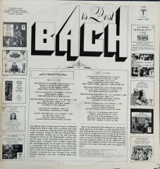 Johann Sebastian Bach, Rilling • Newman • Sebestyen • Foss • Kehr – Bach Is Best LP