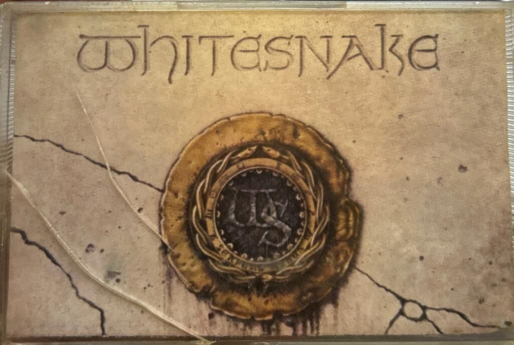 Whitesnake – 1987 - Still of the night crying in the rain is this love bütün efsaneler burada 1987 BASKI KASET