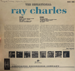 Ray Charles – The Sensational Ray Charles 1965 BASKI LP
