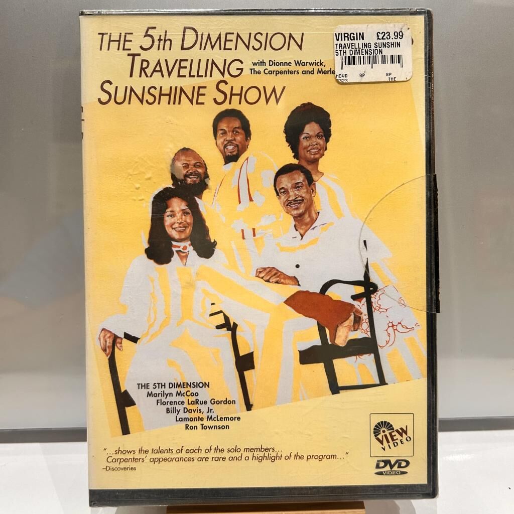 DVD The 5th Dimension* ‎– The 5th Dimension Travelling Sunshine Show DVD