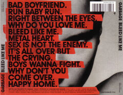 DİKKAT CD !!! Garbage – Bleed Like Me CD