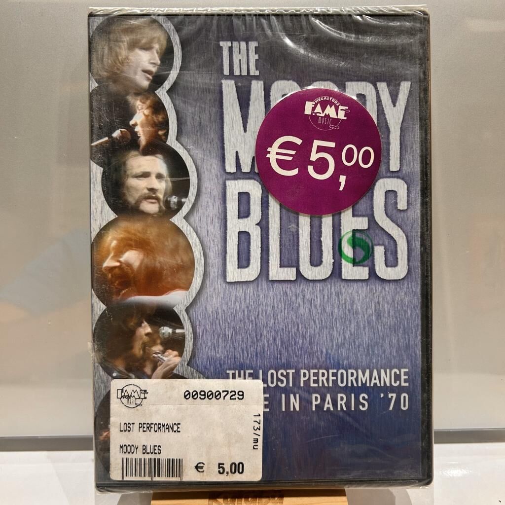 DVD The Moody Blues – The Lost Performance [Live In Paris '70] DVD