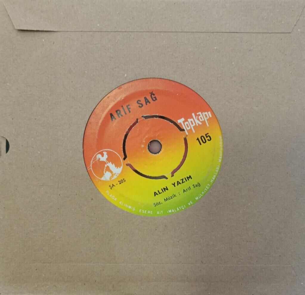 Arif Sağ – Alın Yazım / Gurbet Treni 45'lik