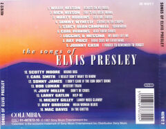 DİKKAT CD !!! Various - The Songs Of Elvis Presley CD