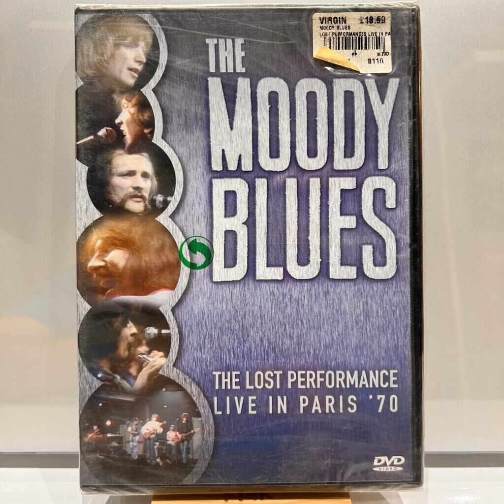 DVD The Moody Blues – The Lost Performance [Live In Paris '70] DVD