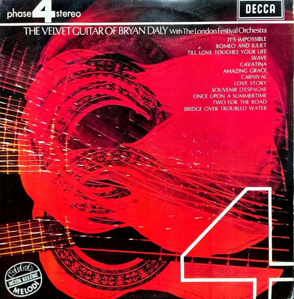 Bryan Daly  With The London Festival Orchestra – The Velvet Guitar Of Bryan Daly LP