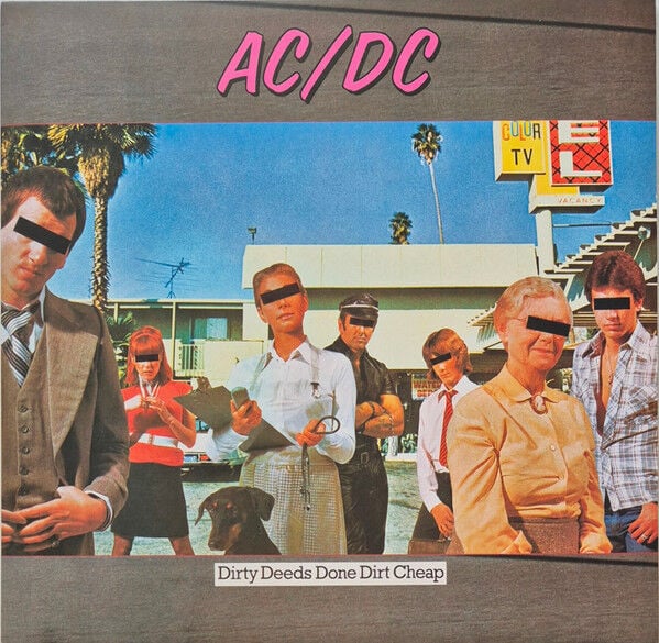 AC/DC – Dirty Deeds Done Dirt Cheap (Altın Renkli Plak)