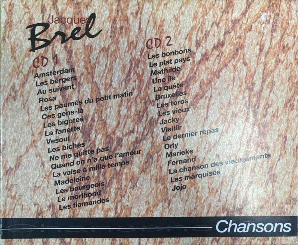 DİKKAT CD Jacques Brel – Jacques Brel