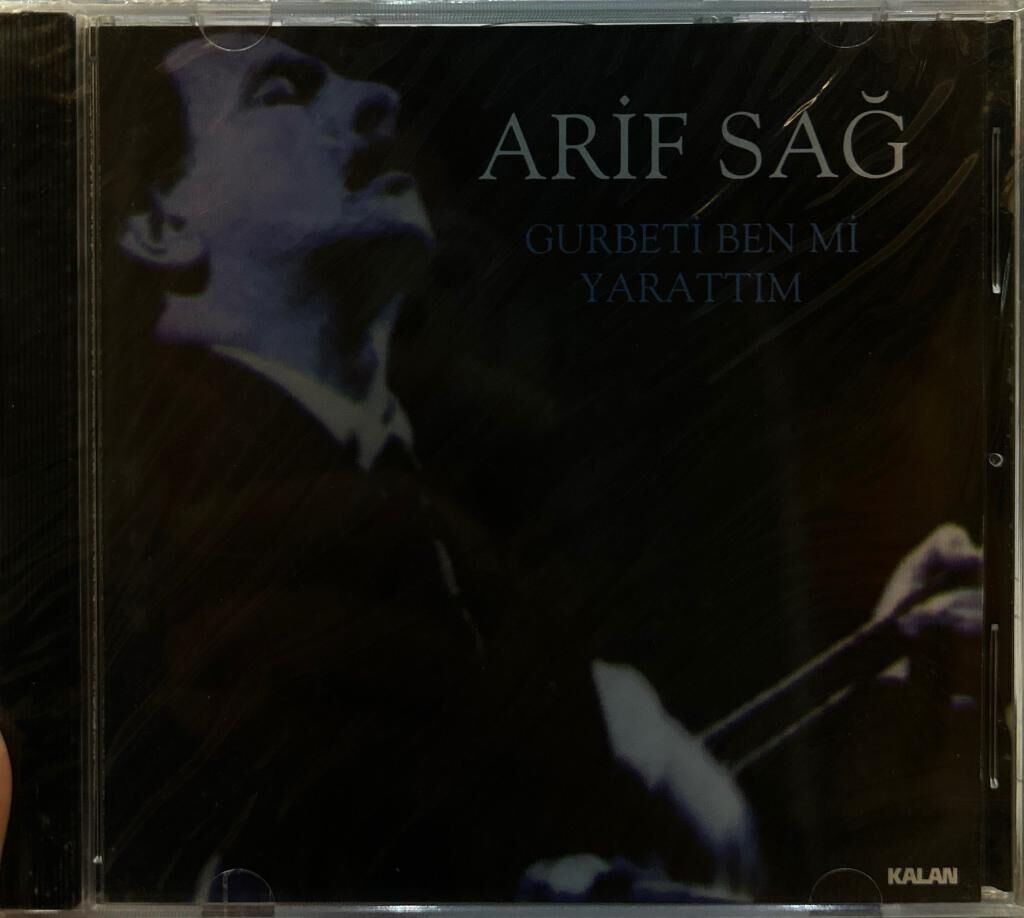 DİKKAT DİKKAT MÜZİK CD CD Arif Sağ – Gurbeti Benmi Yarattım 1998 BASKI CD
