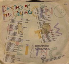 Lionel Richie – Dancing On The Ceiling 45'lik