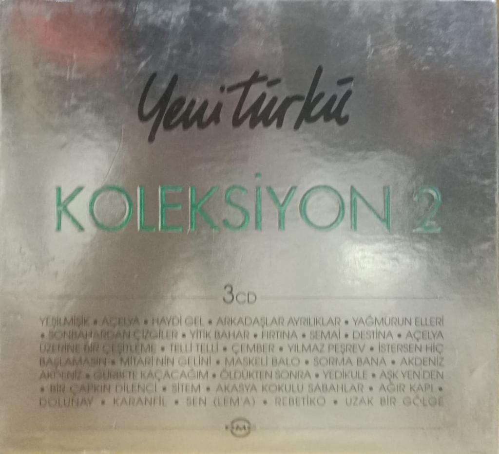 DİKKAT CD Yeni Türkü – Koleksiyon 2 3xCD BOX Set