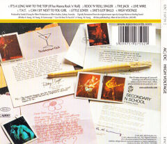 DİKKAT CD !!! AC/DC – High Voltage CD