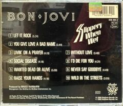 DİKKAT CD !!! Bon Jovi – Slippery When Wet CD