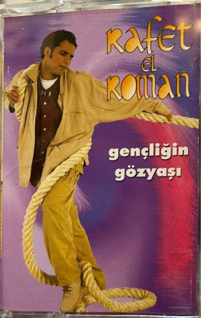 KASET Rafet El Roman ‎– Gençliğin Gözyaşı 1995 BASKI KASET