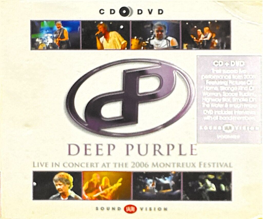 DİKKAT CD !!! Deep Purple – Live In Concert At The 2006 Montreux Festival CD