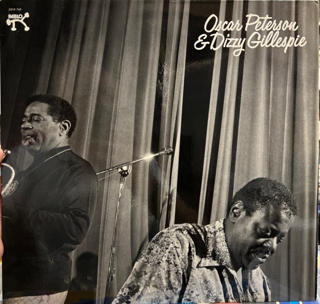 Oscar Peterson & Dizzy Gillespie Pablo Records 1975 BASKI LP