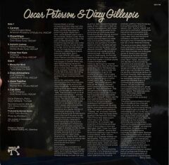 Oscar Peterson & Dizzy Gillespie Pablo Records 1975 BASKI LP
