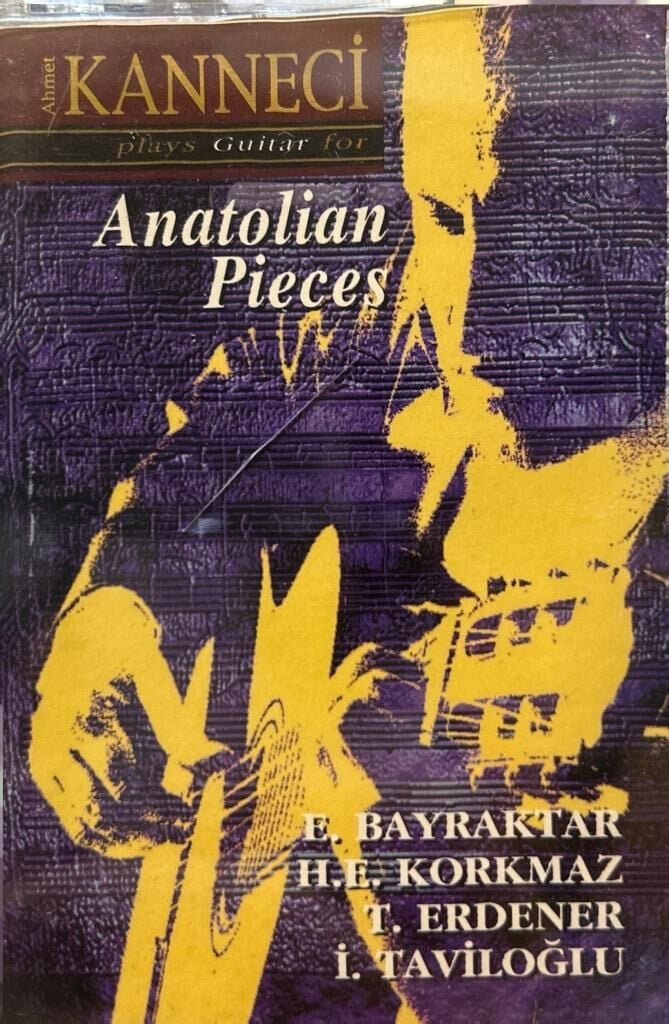 KASET Ahmet Kanneci – Anatolian Pieces 1996 BASKI KASET