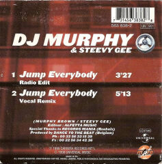 DİKKAT CD !!! DJ Murphy & Steevy Gee – Jump Everybody CD