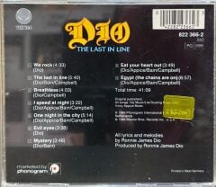 DİKKAT CD !!! Dio – The Last In Line CD