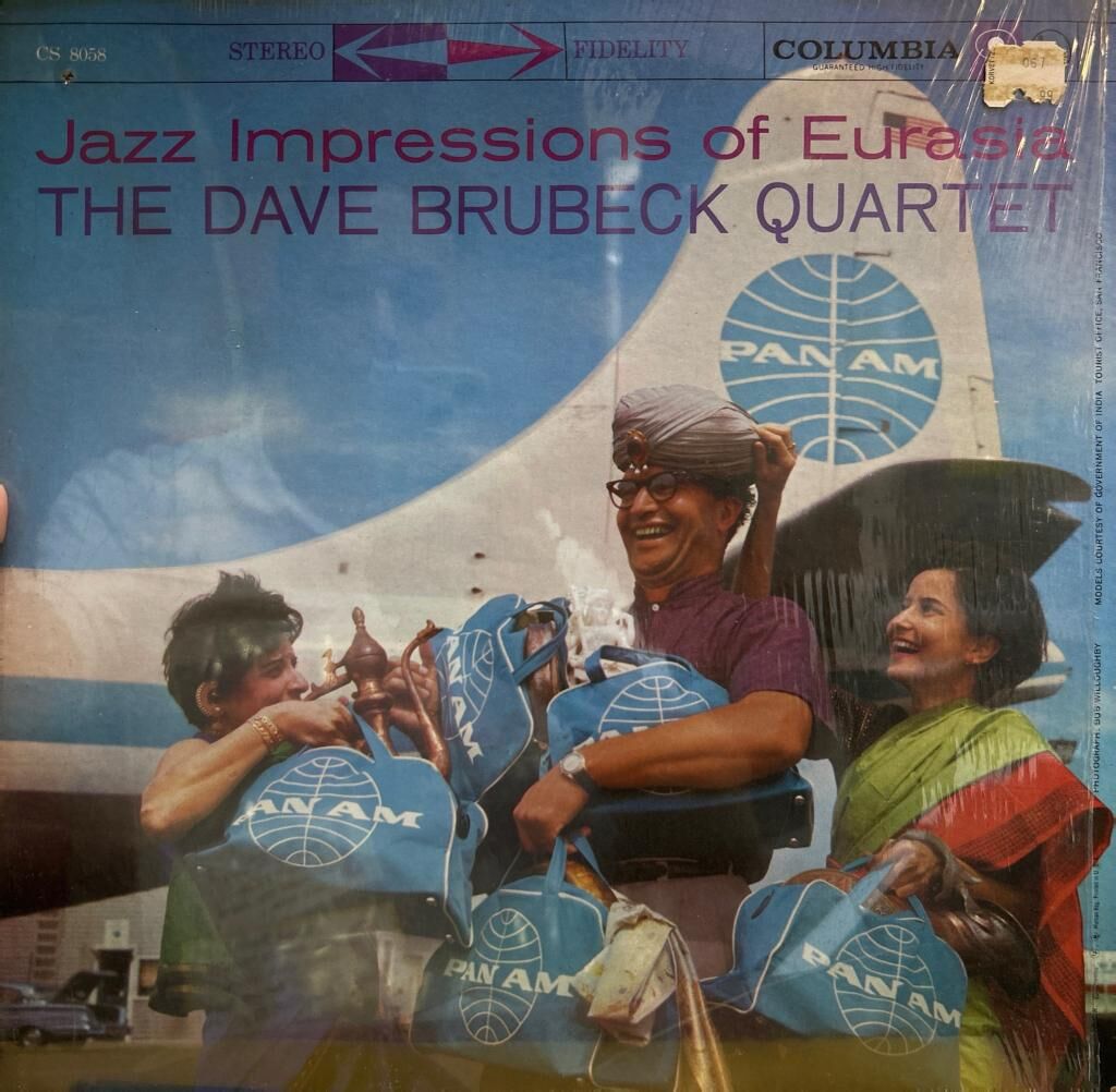 The Dave Brubeck Quartet ‎– Jazz Impressions Of Eurasia 1970 Baskı LP