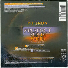 DİKKAT CD !!! DJ Sakin & Friends – Protect Your Mind (Braveheart) CD