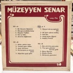 Müzeyyen Senar ‎– Müzeyyen Senar LP102