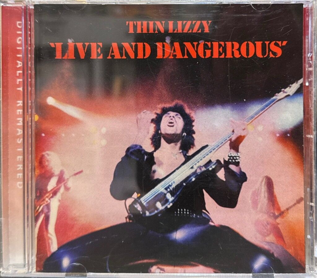 DİKKAT CD !!! Thin Lizzy – Live And Dangerous CD