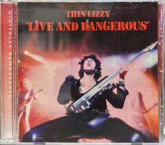 DİKKAT CD !!! Thin Lizzy – Live And Dangerous CD