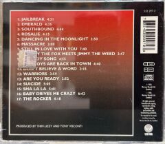 DİKKAT CD !!! Thin Lizzy – Live And Dangerous CD