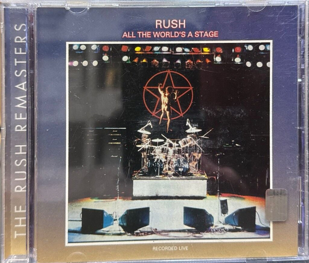 DİKKAT CD !!! Rush – All The World's A Stage CD