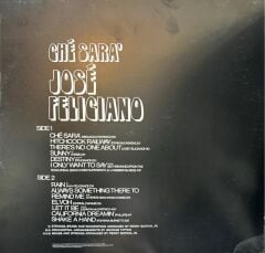 José Feliciano – Ché Sara' Ajda Pekkan Yağmur orjinali Rain bu albümde 1971 BASKI LP