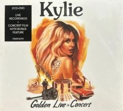 DİKKAT CD+DVD Kylie Minogue – Golden - Live In Concert ÇİFT CD+DVD