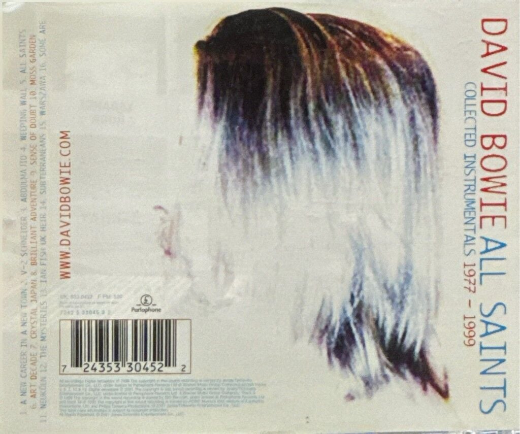 DİKKAT CD !!! David Bowie – All Saints (Collected Instrumentals 1977-1999) CD