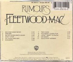 DİKKAT CD !!! Fleetwood Mac – Rumours CD