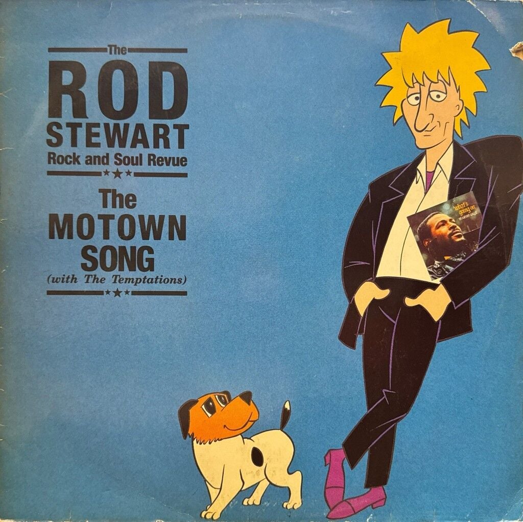 The Rod Stewart Rock And Soul Revue*  With The Temptations – The Motown Song