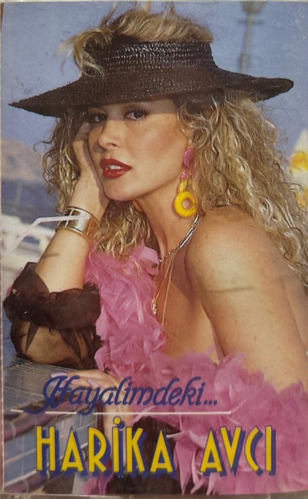 KASET Harika Avcı ‎– Hayalimdeki... 1991 BASKI KASET