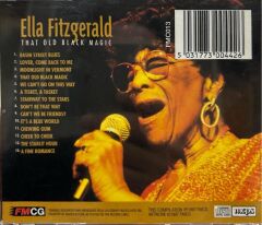 DİKKAT MÜZİK CD'SİDİR Ella Fitzgerald – That Old Black Magic CD CD