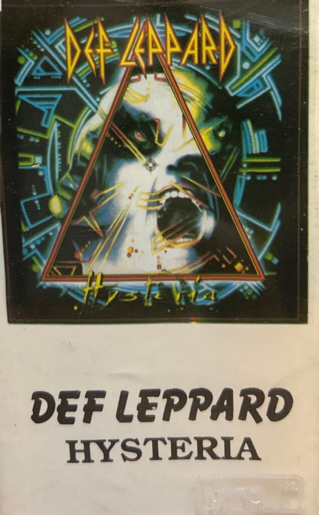 KASET Def Leppard – Hysteria AVRUPA BASKI KASET