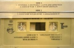 KASET Def Leppard – Hysteria AVRUPA BASKI KASET