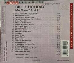 DİKKAT MÜZİK CD'SİDİR Billie Holiday – Me Myself And I CD