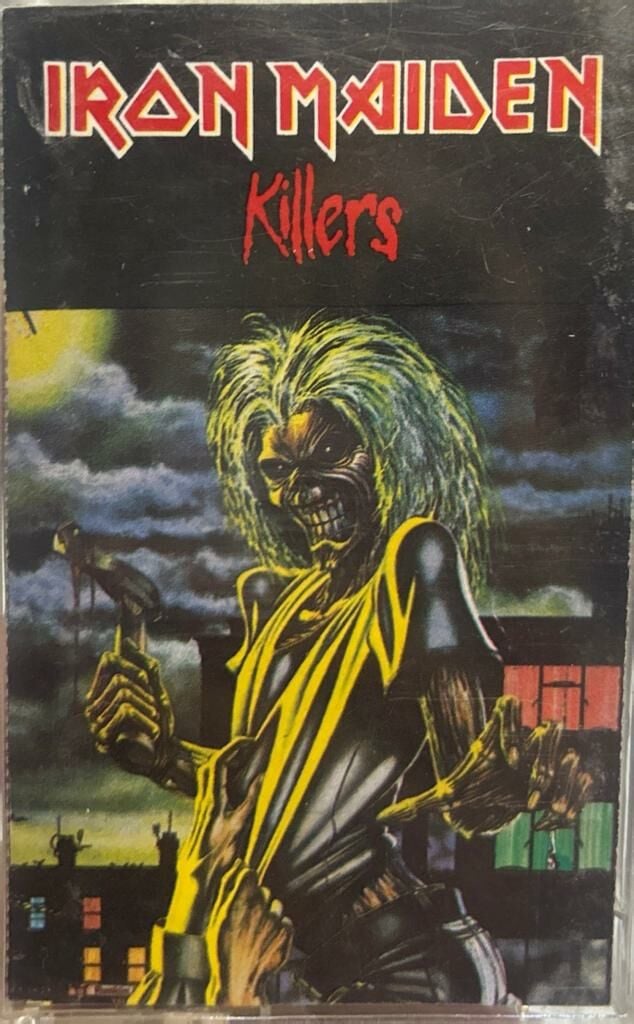 Iron Maiden – Killers 1989 TÜRK BASKI KASET
