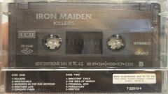 Iron Maiden – Killers 1989 TÜRK BASKI KASET