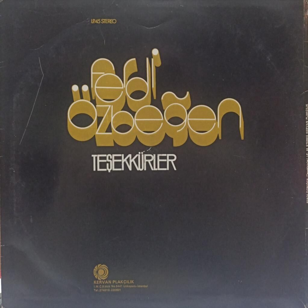 Ferdi Özbeğen – Teşekkürler LP