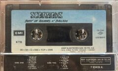 Scorpions – Best Of Rockers 'N' Ballads 1989 BASKI KASET