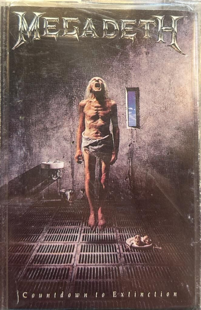 Megadeth – Countdown To Extinction 1992 BASKI KASET