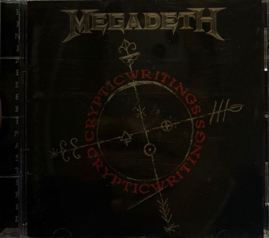 DİKKAT CD !!! Megadeth – Cryptic Writings CD